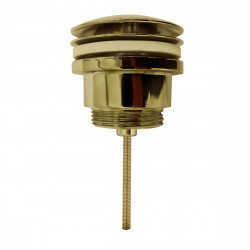 Донный клапан Azario AZ-105-BR (золото)