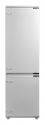 Встраиваемый двухкамерный холодильник Hyundai CC4023F (белый)