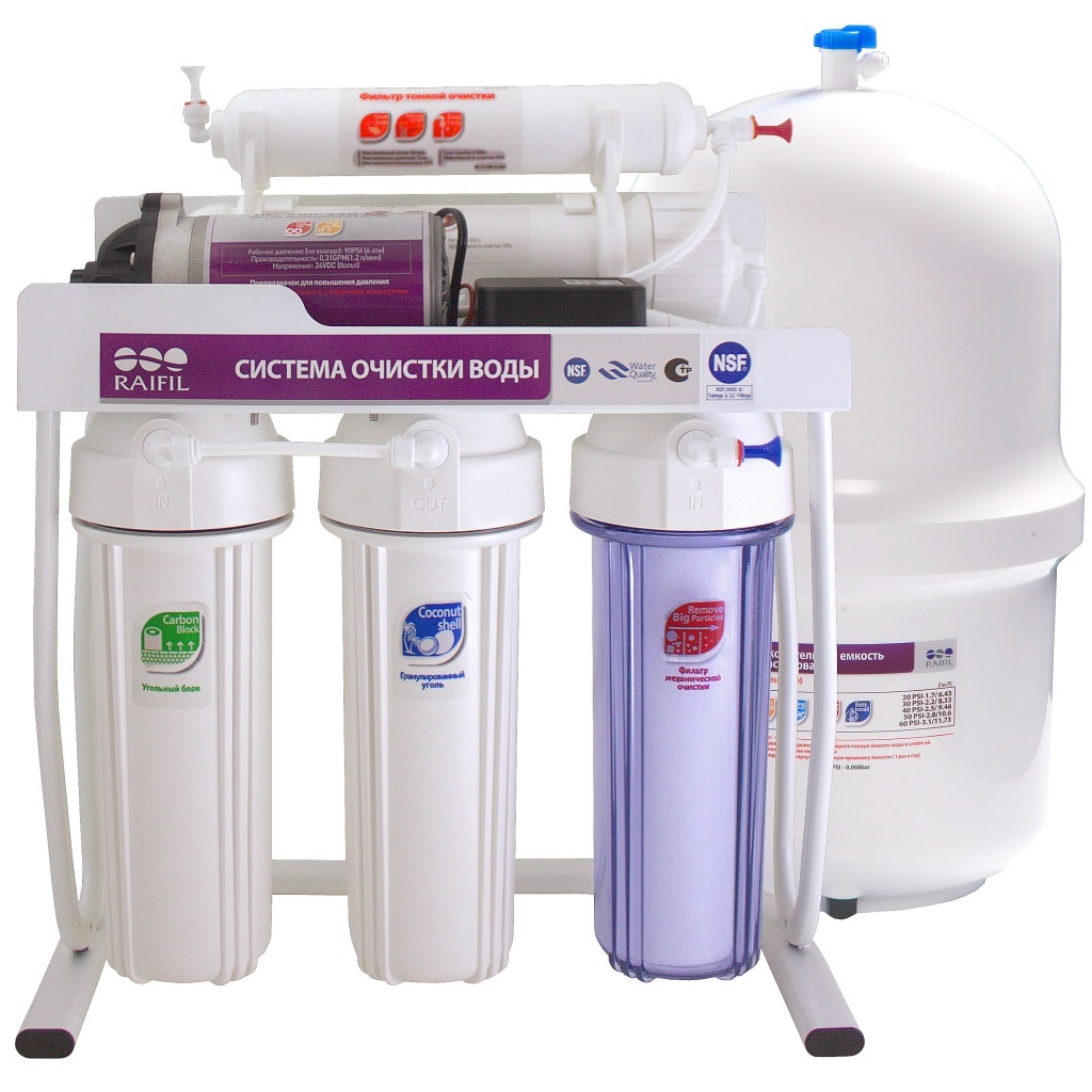 Водоочиститель RAIFIL  RO905-550BP-EZ(BV-102EZ) CSM