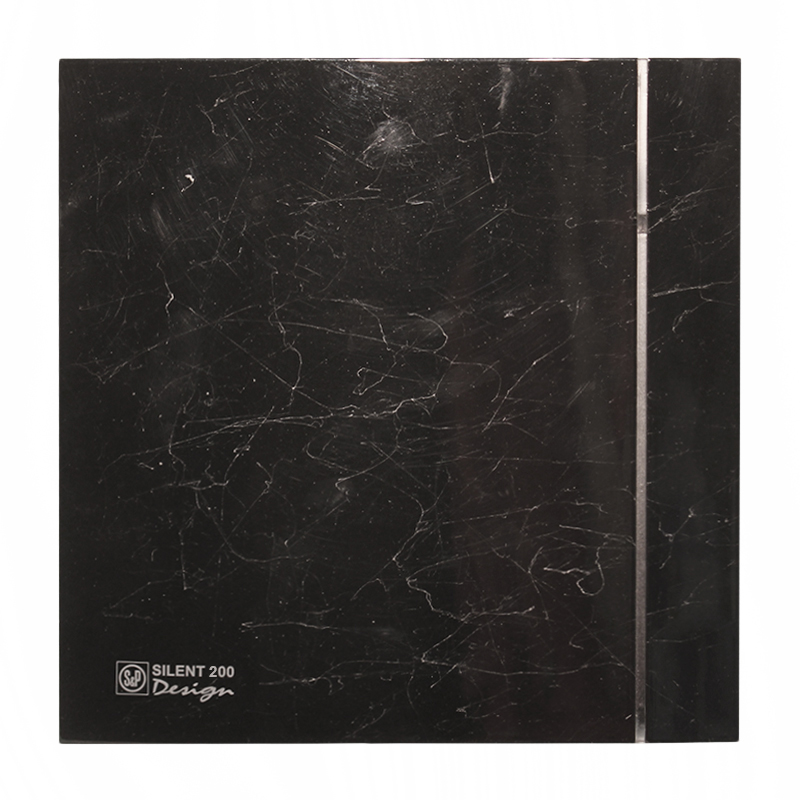 Накладной вентилятор Soler Palau SILENT-200 CZ MARBLE BLACK DESIGN 4C (черный мрамор)
