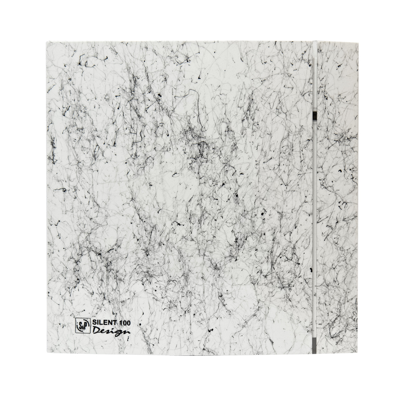 Накладной вентилятор Soler Palau SILENT-100 CRZ MARBLE WHITE DESIGN 4C (белый мрамор)