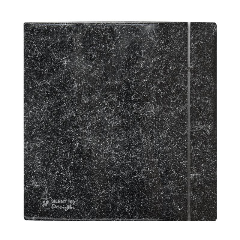 Накладной вентилятор Soler Palau SILENT-100 CRZ MARBLE BLACK DESIGN 4C (черный мрамор)