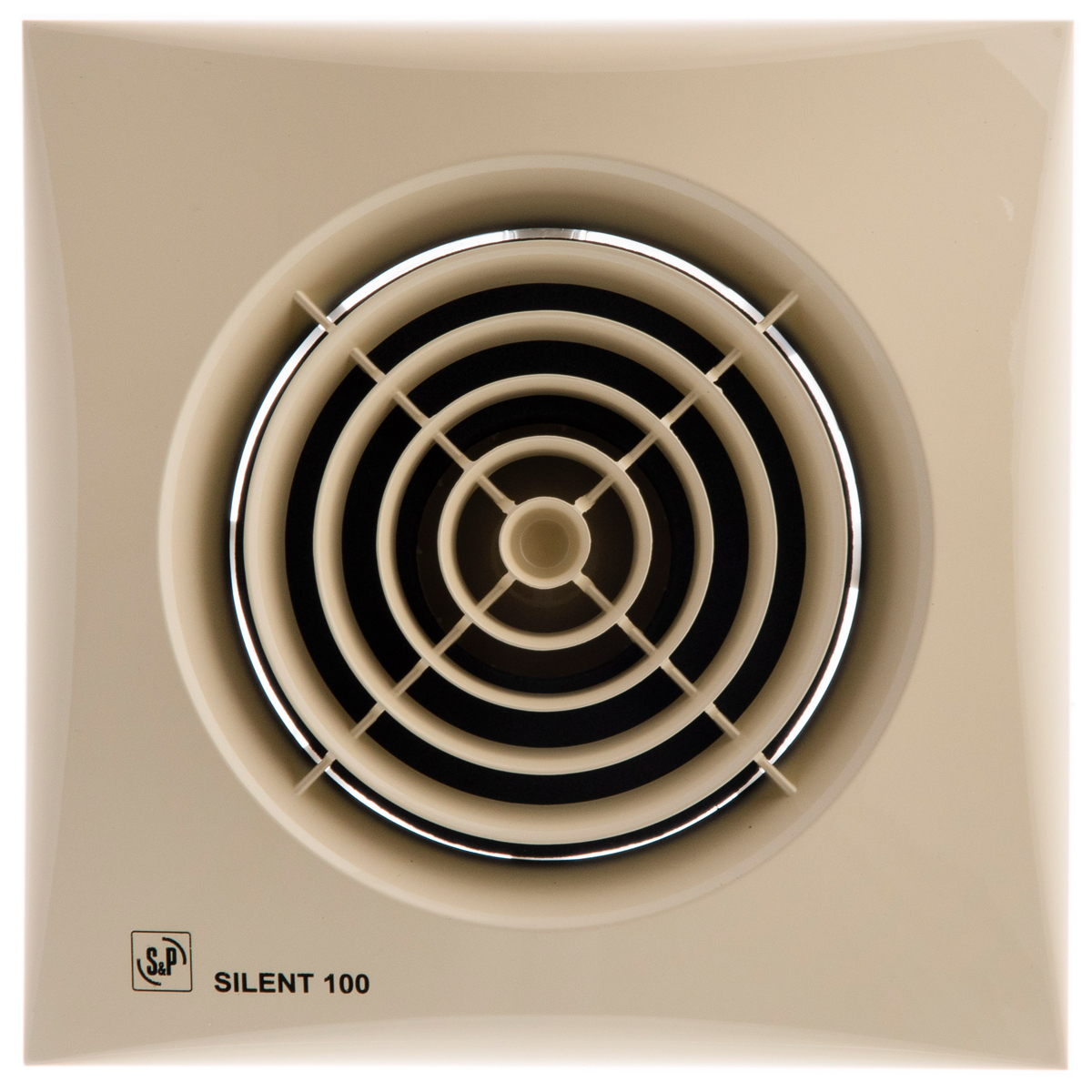 Накладной вентилятор Soler Palau SILENT-100 CZ IVORY (слоновая кость)