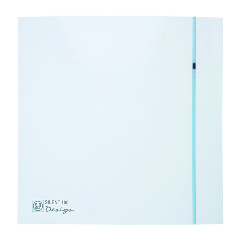 Накладной вентилятор Soler Palau SILENT-100 CHZ DESIGN (белый)