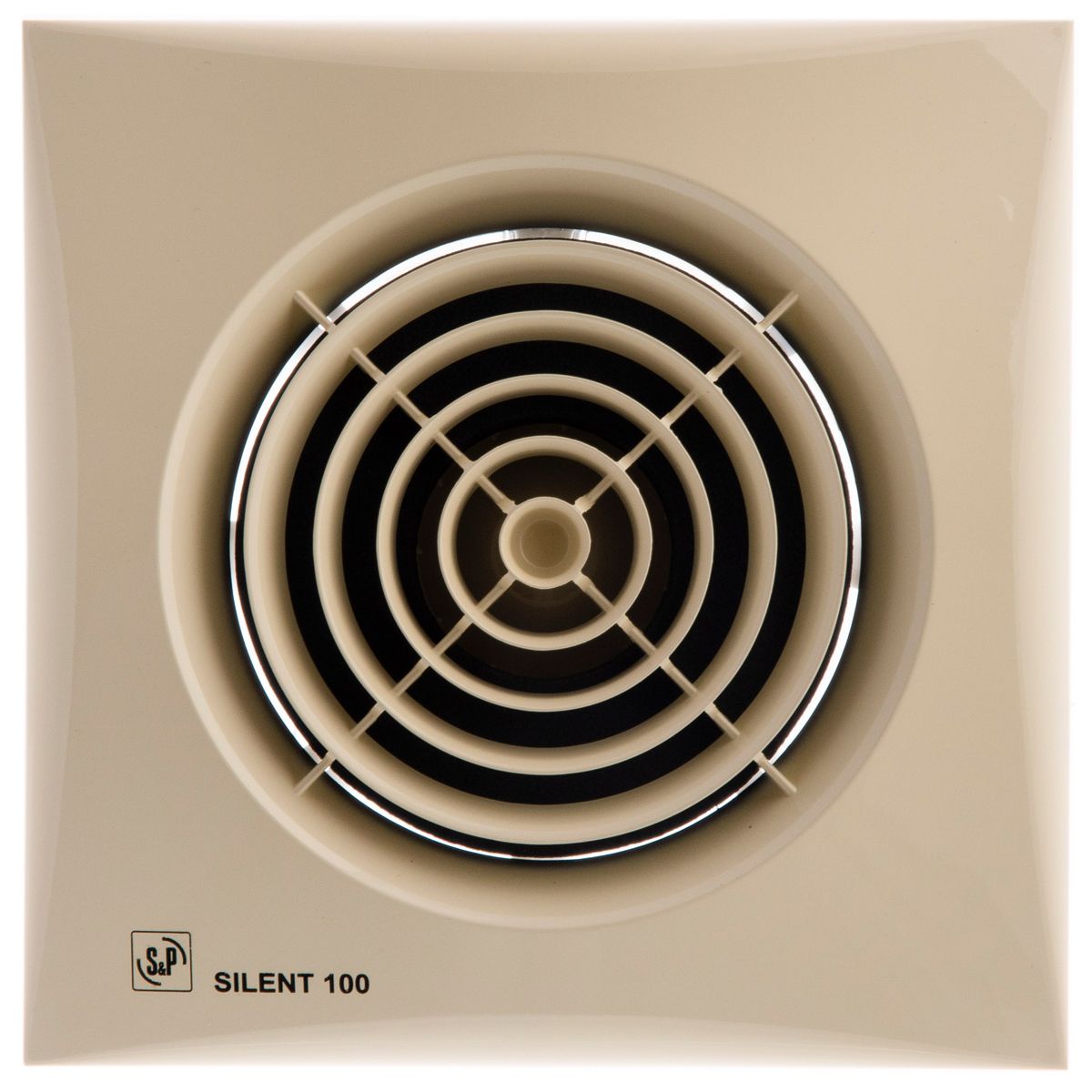Накладной вентилятор Soler Palau SILENT-100 CZ IVORY (слоновая кость)