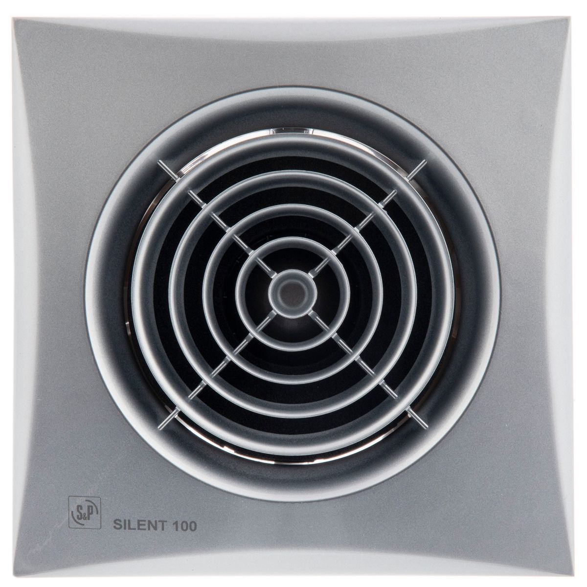 Накладной вентилятор Soler Palau SILENT-100 CRZ SILVER (серебряный)