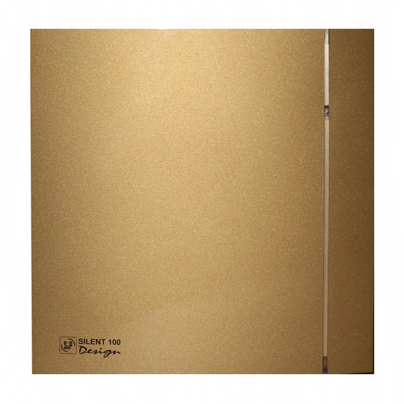 Накладной вентилятор Soler Palau SILENT-100 CRZ GOLD DESIGN 4C (золотой)