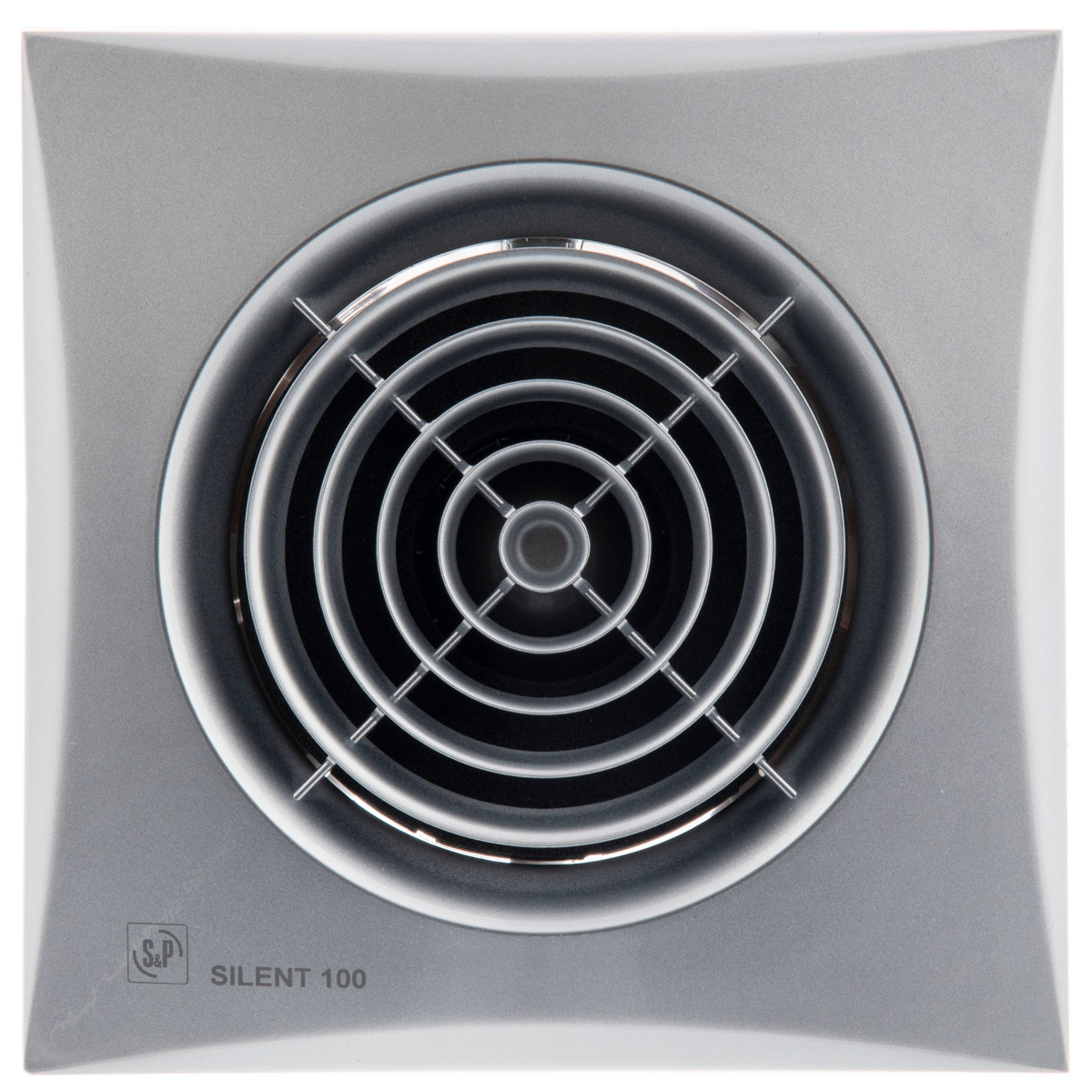Накладной вентилятор Soler Palau SILENT-100 CRZ SILVER (серебряный)