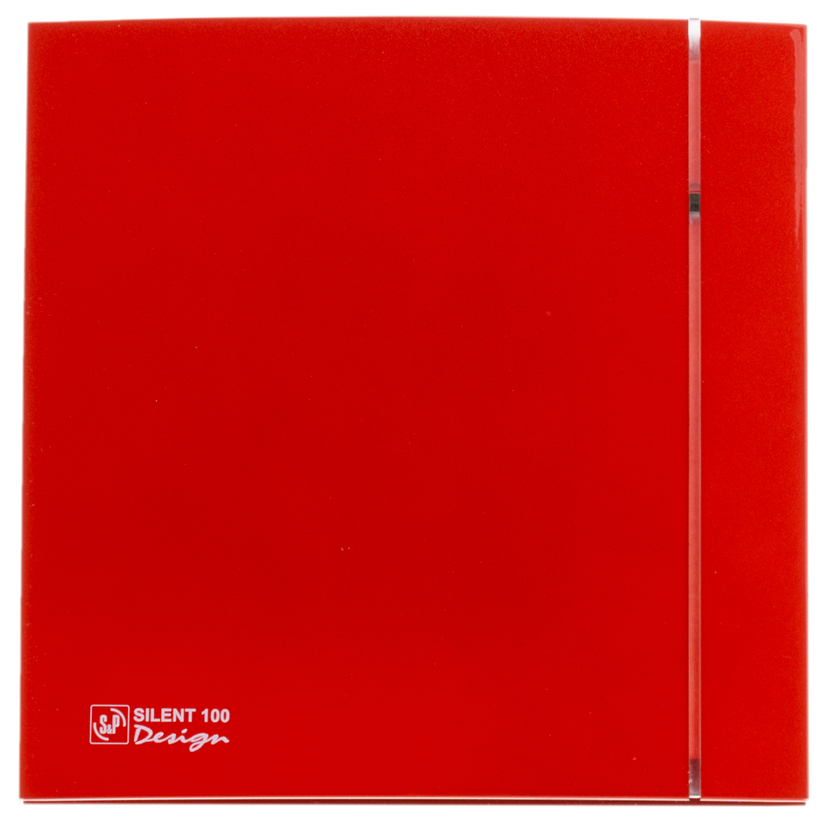 Накладной вентилятор Soler Palau SILENT-100 CZ RED DESIGN 4C (красный)