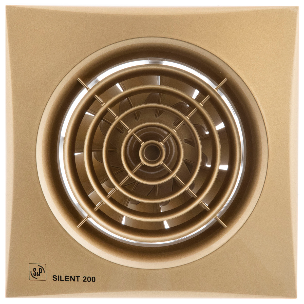 Накладной вентилятор Soler Palau SILENT-200 CZ GOLD (золотой)