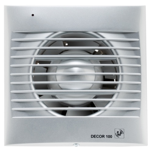Накладной вентилятор Soler Palau DECOR-100C Silver (cеребряный)