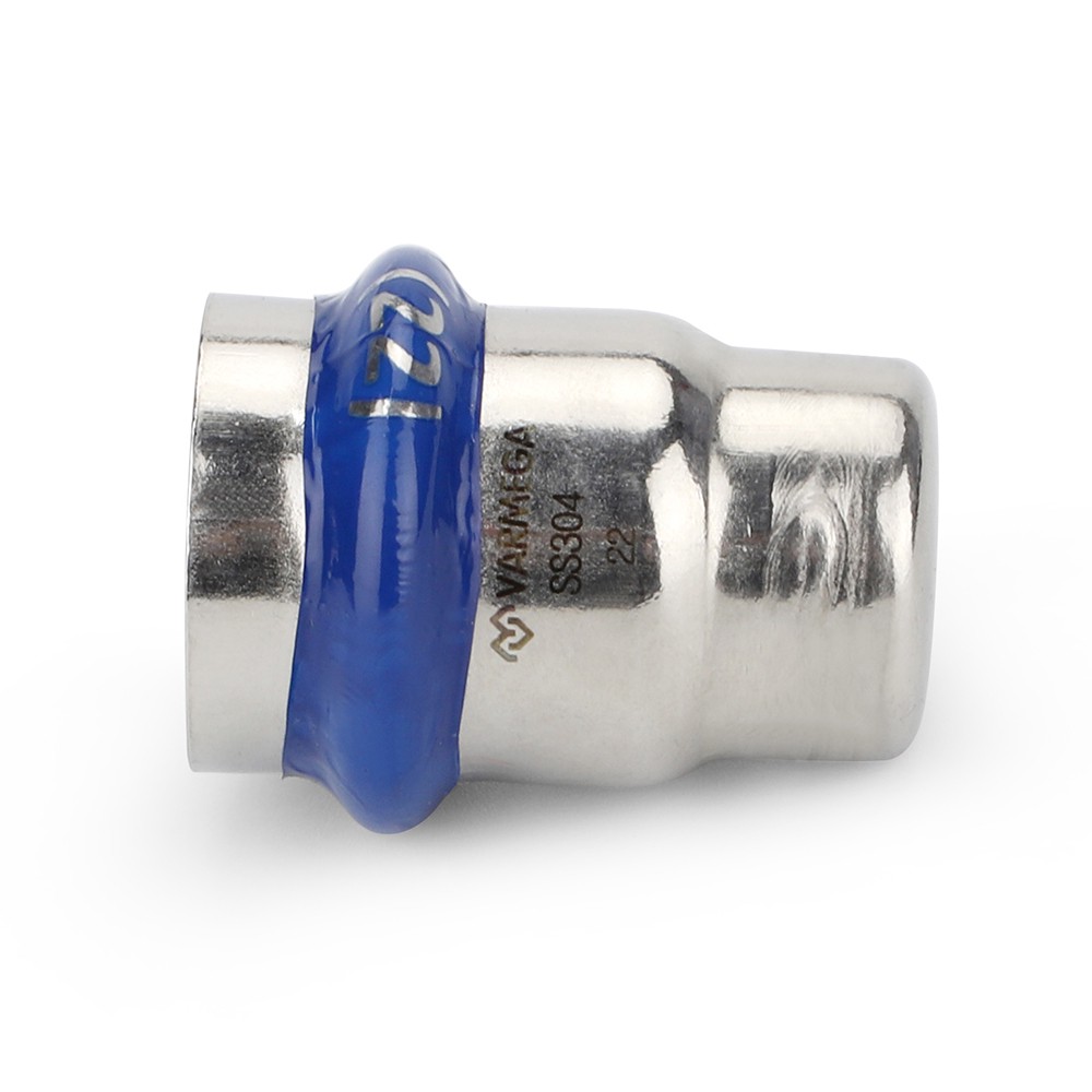 Заглушка VARMEGA раструбная Inox Press 35