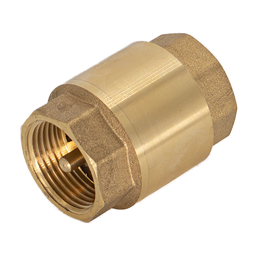 Клапан обратный CTM с латунным штоком 1-1/4