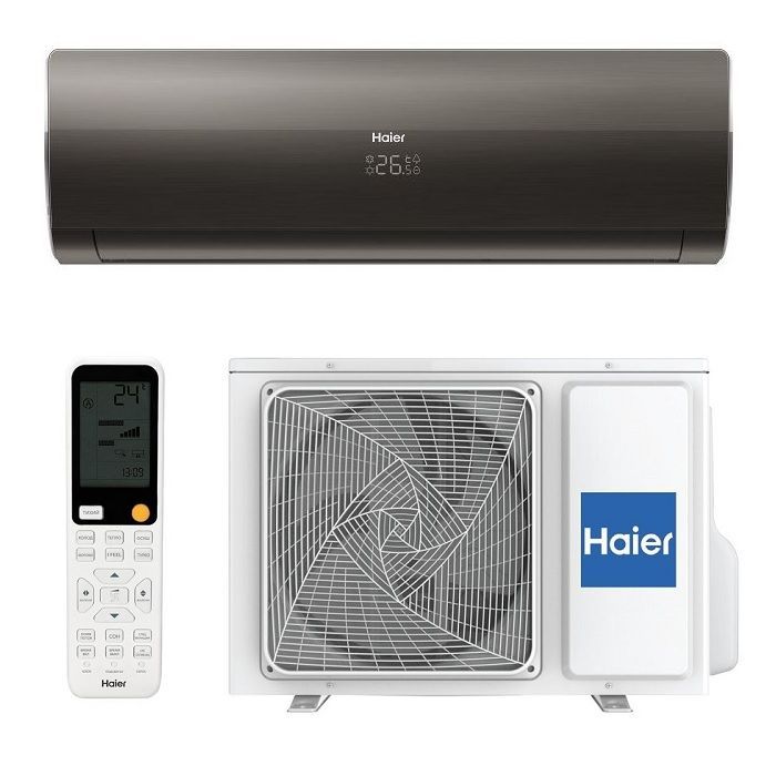 Сплит-система Haier Flexis On-Off HSU-12HFF103/R3 -B/HSU-12HUF103/R3 Wi-Fi комплект (черный)
