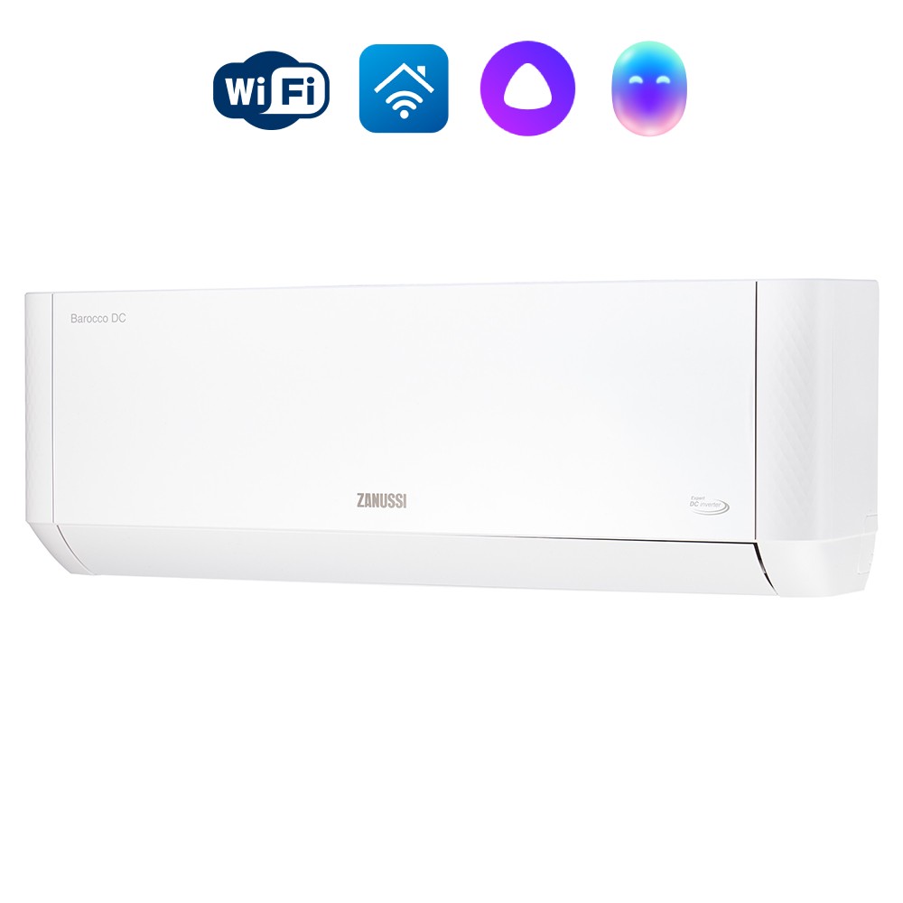 Сплит-система инверторного типа Zanussi Barocco DC Inverter ZACS/I-24 HB/A23/N8 комплект