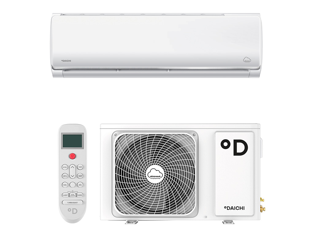 Сплит-система Daichi Alpha A35AVQ1_UNL_A/A35FV1_UNL_A комплект (белый) Wi-Fi