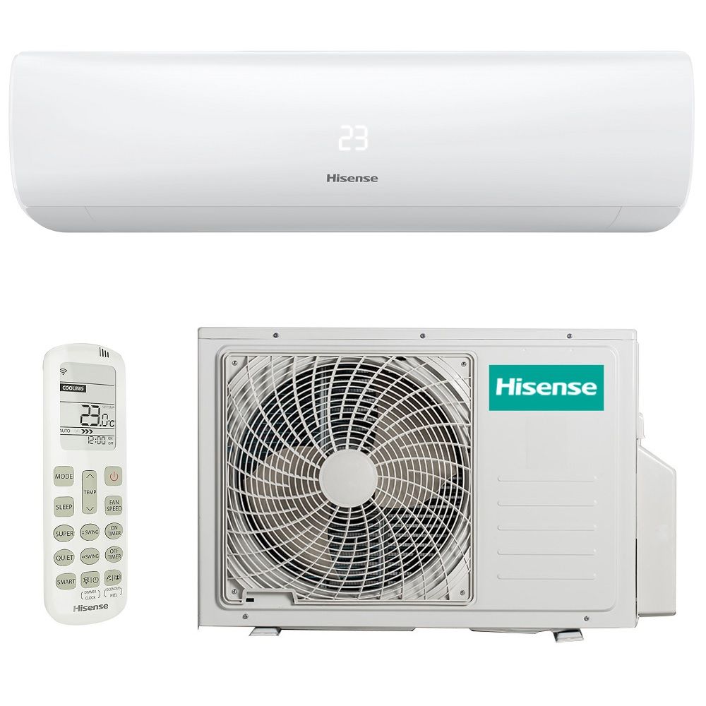 Сплит-система Hisense  Zoom DC AS-09UW4RYRKB05 Inverter комплект (белый)