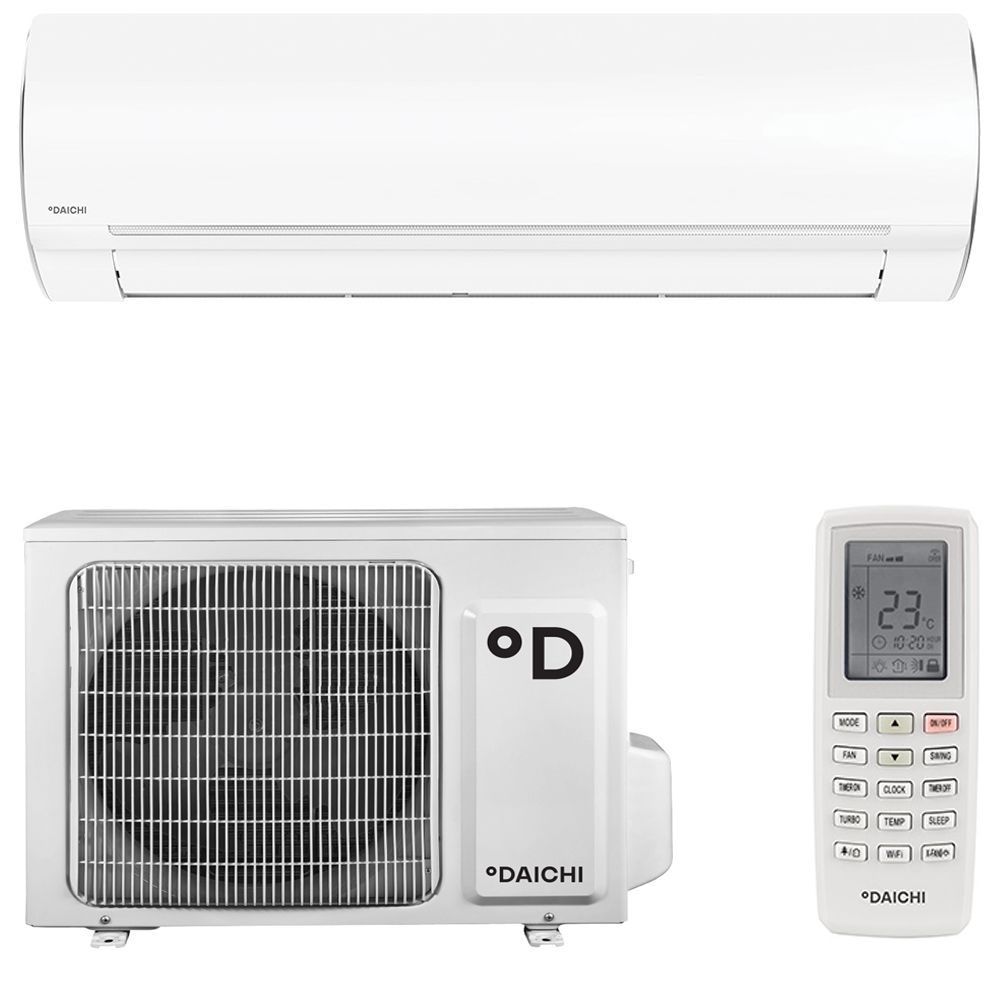 Сплит-система Daichi O2 O220AVQS1R-1/O220FVS1R-1 Inverter комплект (белый)