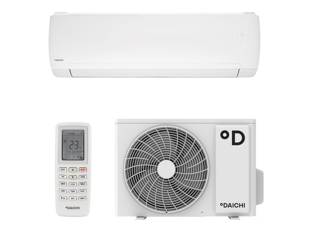 Сплит-система Daichi SIBERIA SIB25AVQS1R/SIB25FVS1R Inverter комплект (белый)