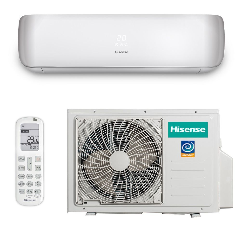 Сплит-система Hisense Premium Design Super DC AS-13UW4RVETG01 Inverter комплект (белый)