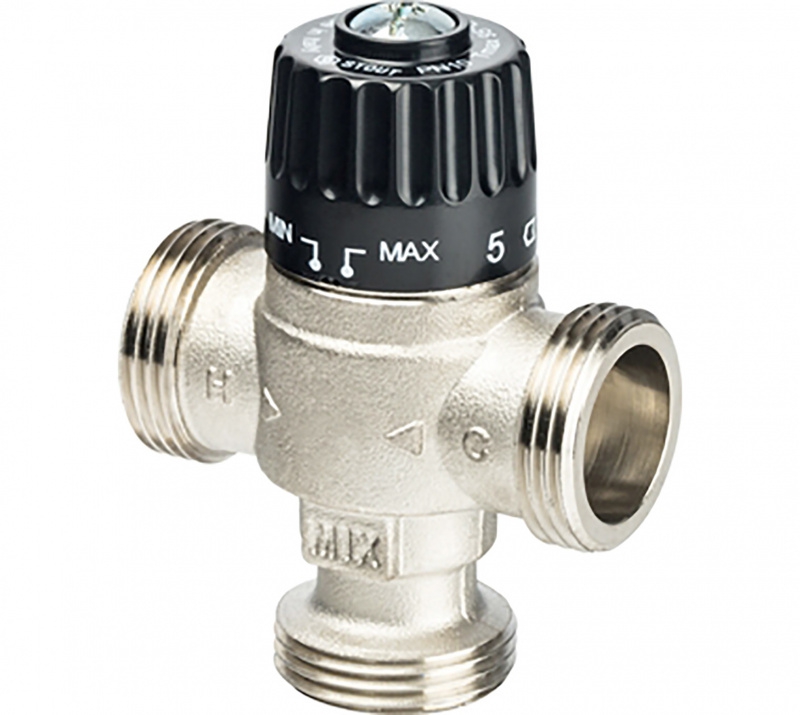 Клапан термостатический STOUT ГВС 1