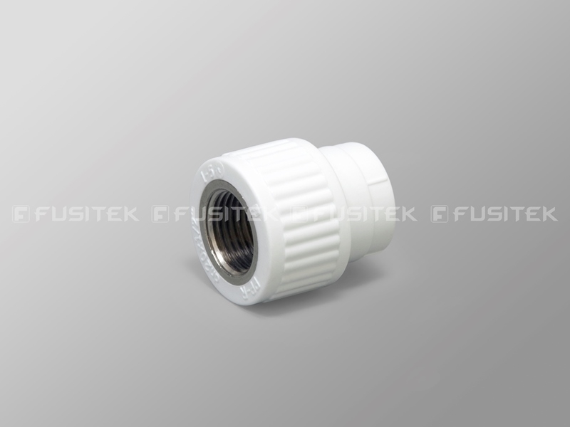 FUSITEK, Муфта комб. с вн. р. PPR белый - 25 x 1/2