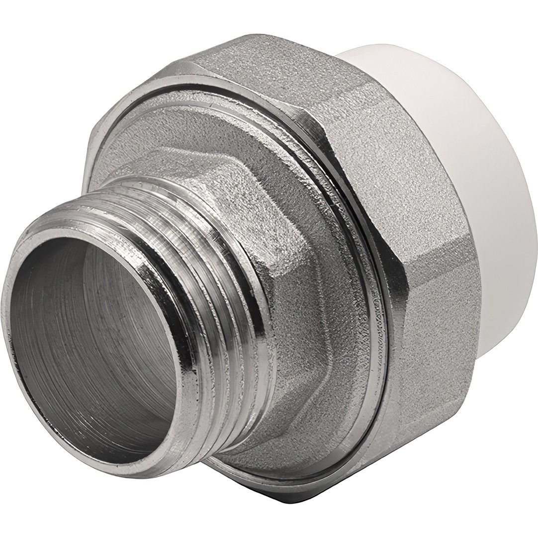 Муфта THERMOLIGHT комбинированная разъемная PP-R НР 32х1
