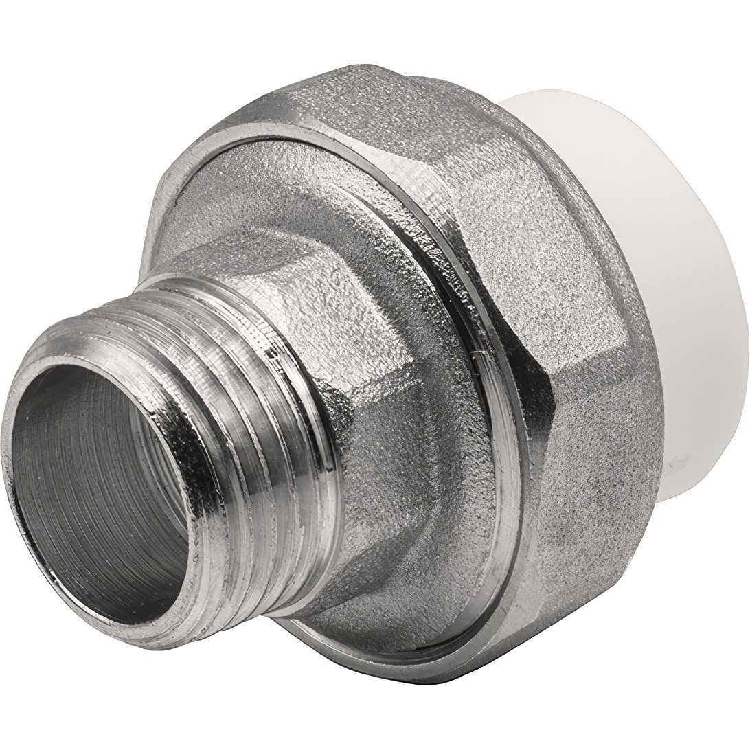 Муфта THERMOLIGHT комбинированная разъемная PP-R НР 20х1/2