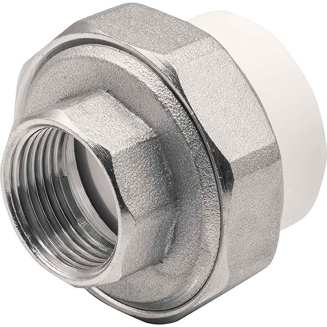 Муфта THERMOLIGHT комбинированная разъемная PP-R ВР 32х3/4
