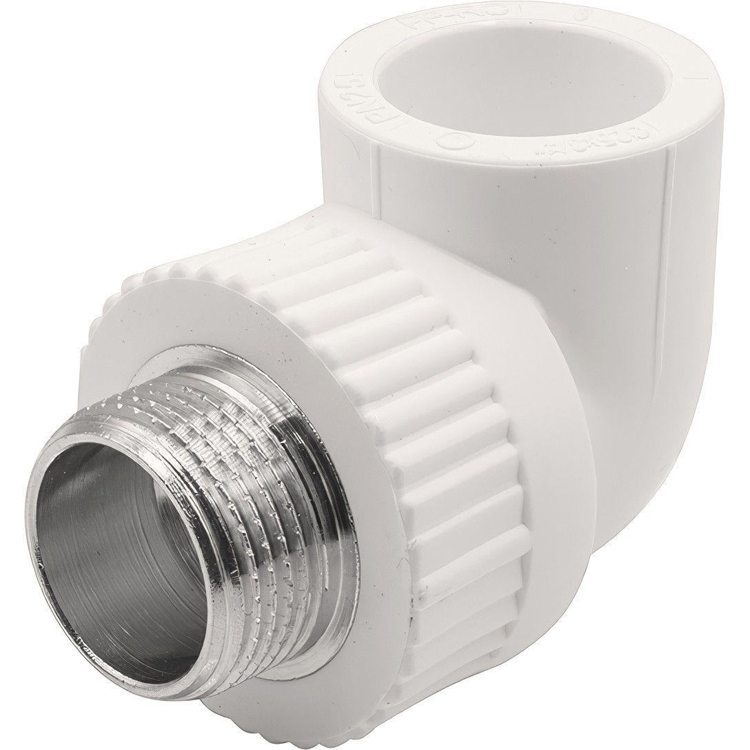 Угольник THERMOLIGHT комбинированный PP-R НР 25х3/4