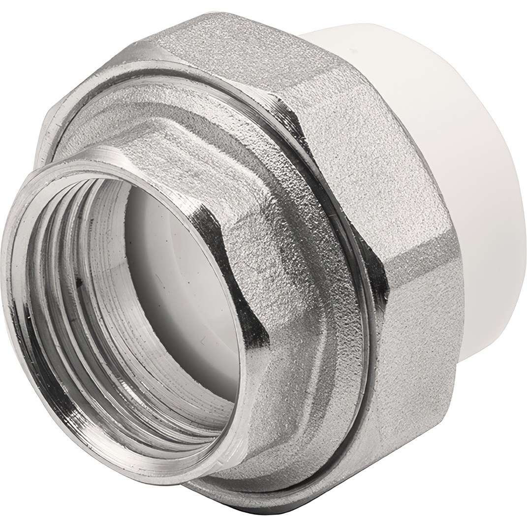 Муфта THERMOLIGHT комбинированная разъемная PP-R ВР 32х1 1/4