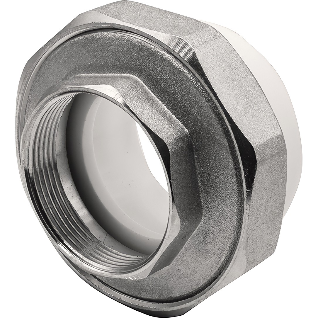 Муфта THERMOLIGHT комбинированная разъемная PP-R ВР 63х2