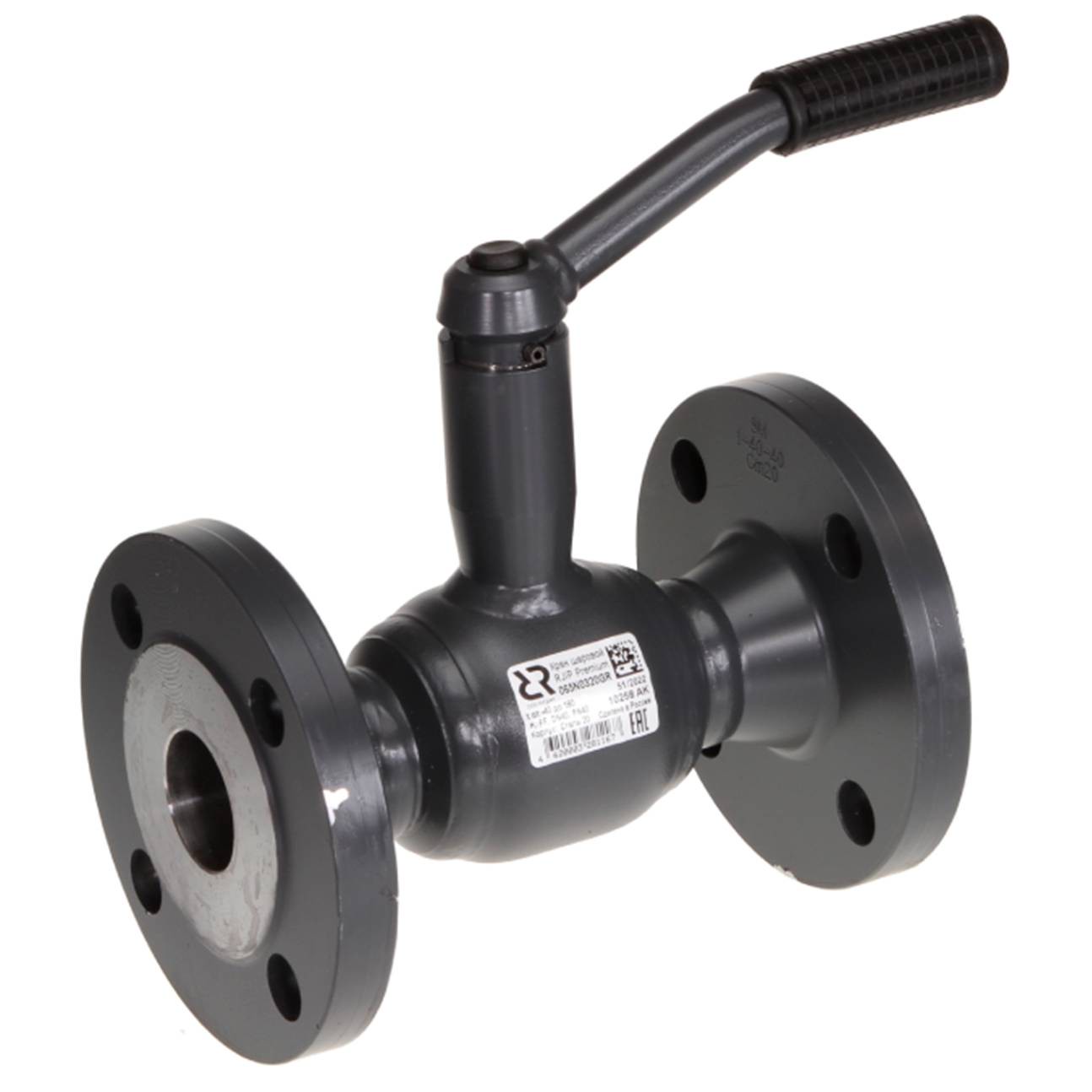 Кран шаровой РИДАН Jip-R Premium FF Ду25 Ру40 с рукояткой, стандартный проход