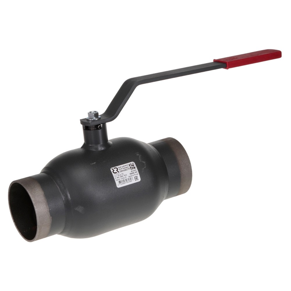 Кран шаровой РИДАН JiP-R Standard WW Ду65 Ру16 с рукояткой, стандартный проход
