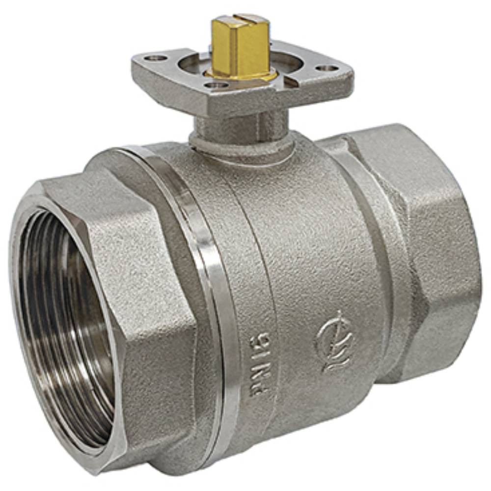 Кран шаровой ГАЛЛОП DN-50 КРЕПЫШ под электропривод 240 ВхВ никель PN16