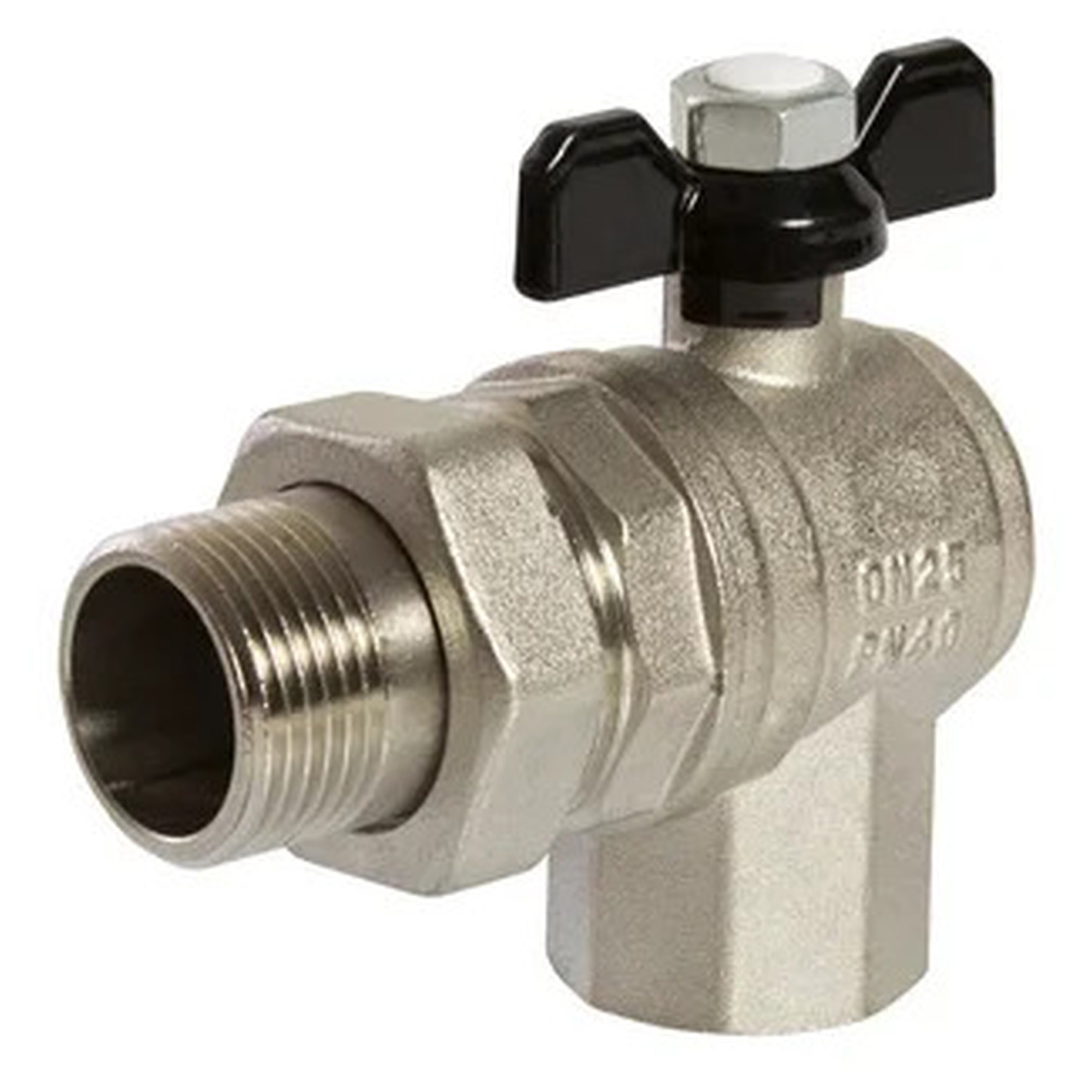 Кран VRT шаровой со сгоном угловой 1