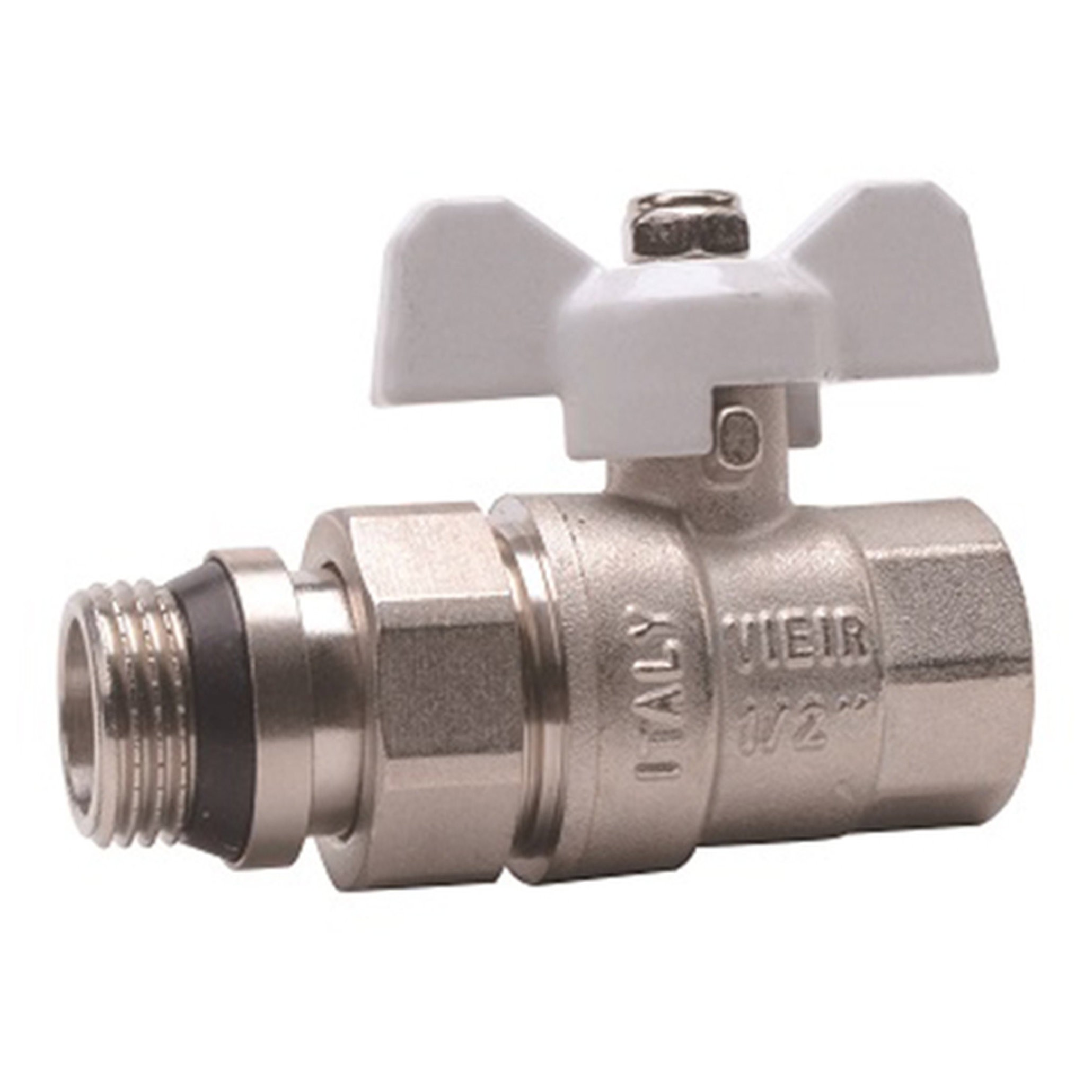 Кран VIEIR шар. с амер. с кольцевым уплотнением 1/2