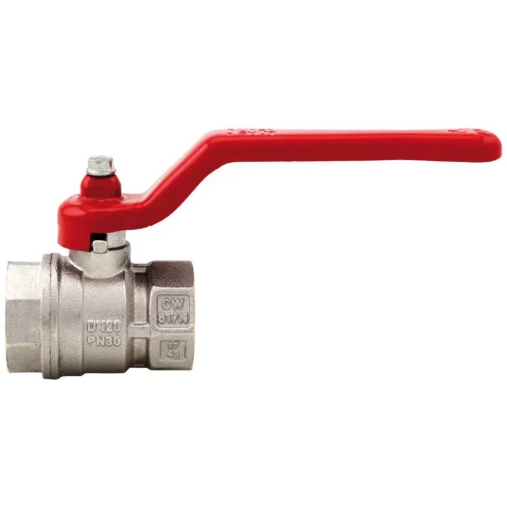 Кран шаровой полупроходной муфтовый стандартный проход (рычаг), 1 1/4