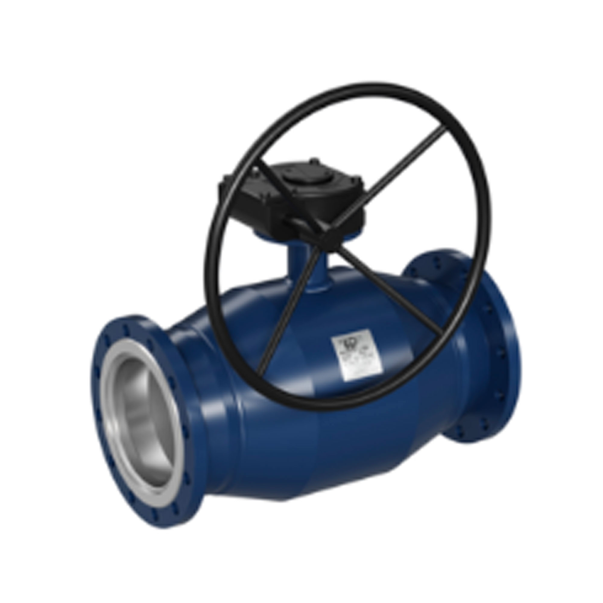 Кран шаровой стальной LD КШЦФР из стали 12Х18Н10Т Ду125 Ру1,6МПа пол с реду