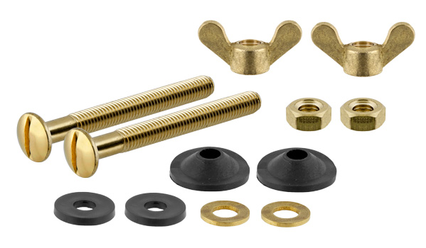 крепеж туалет бачка к унитазу ST М8 BRASS /L 72mm/ латунь