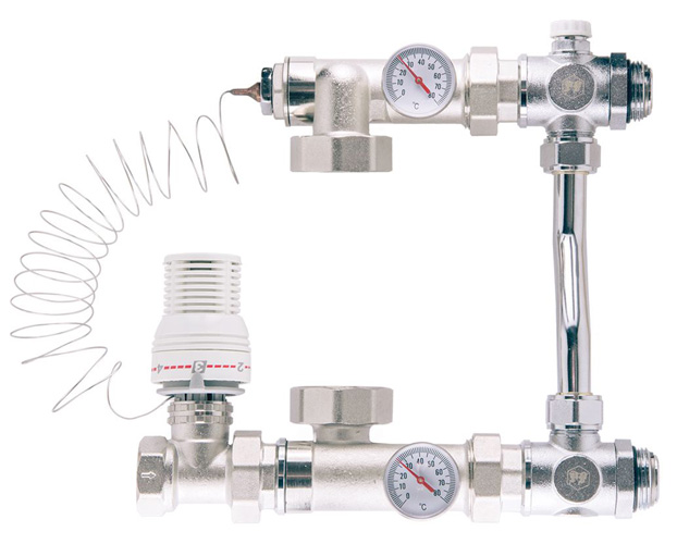 насосносмесительный узел с терм-стат. стабилиз.   1
