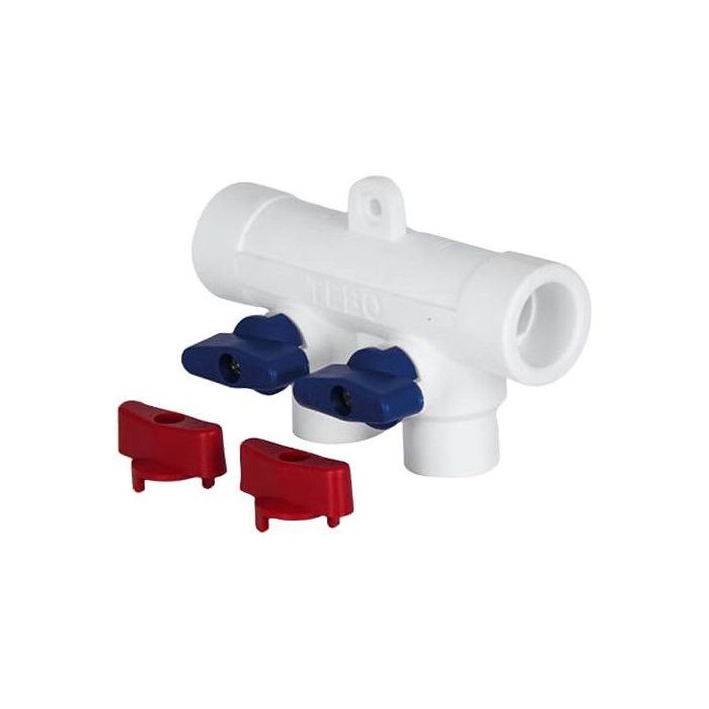 Коллектор TEBO бел. PP-R 32x20x4 вых. универсальный (2/14), арт. 030091263