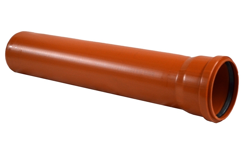 Труба СИНИКОН ОРАНЖЕВАЯ 110 x 3,4 SN4 0,50 м Универсал