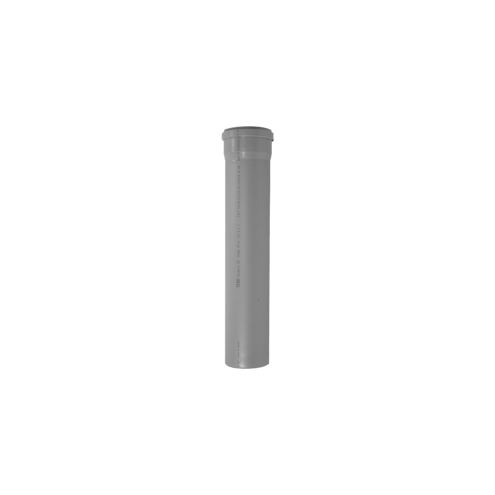 Труба TEBO 50x250 для внут. канал., арт. 013010118 (80)