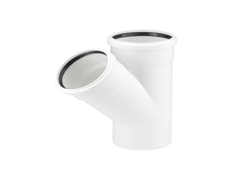 Тройник REHAU 200/200/45