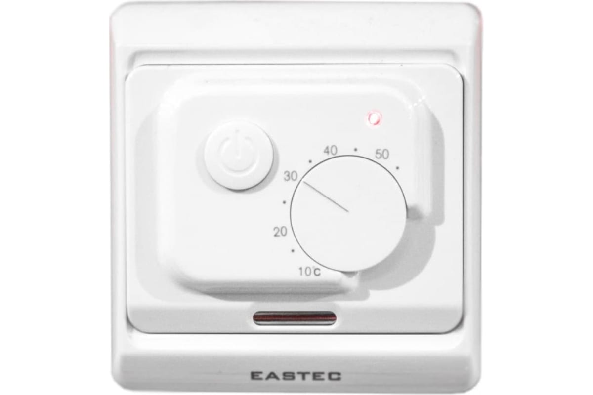 Терморегулятор встраиваемый Eastec E 7.36 white (белый)
