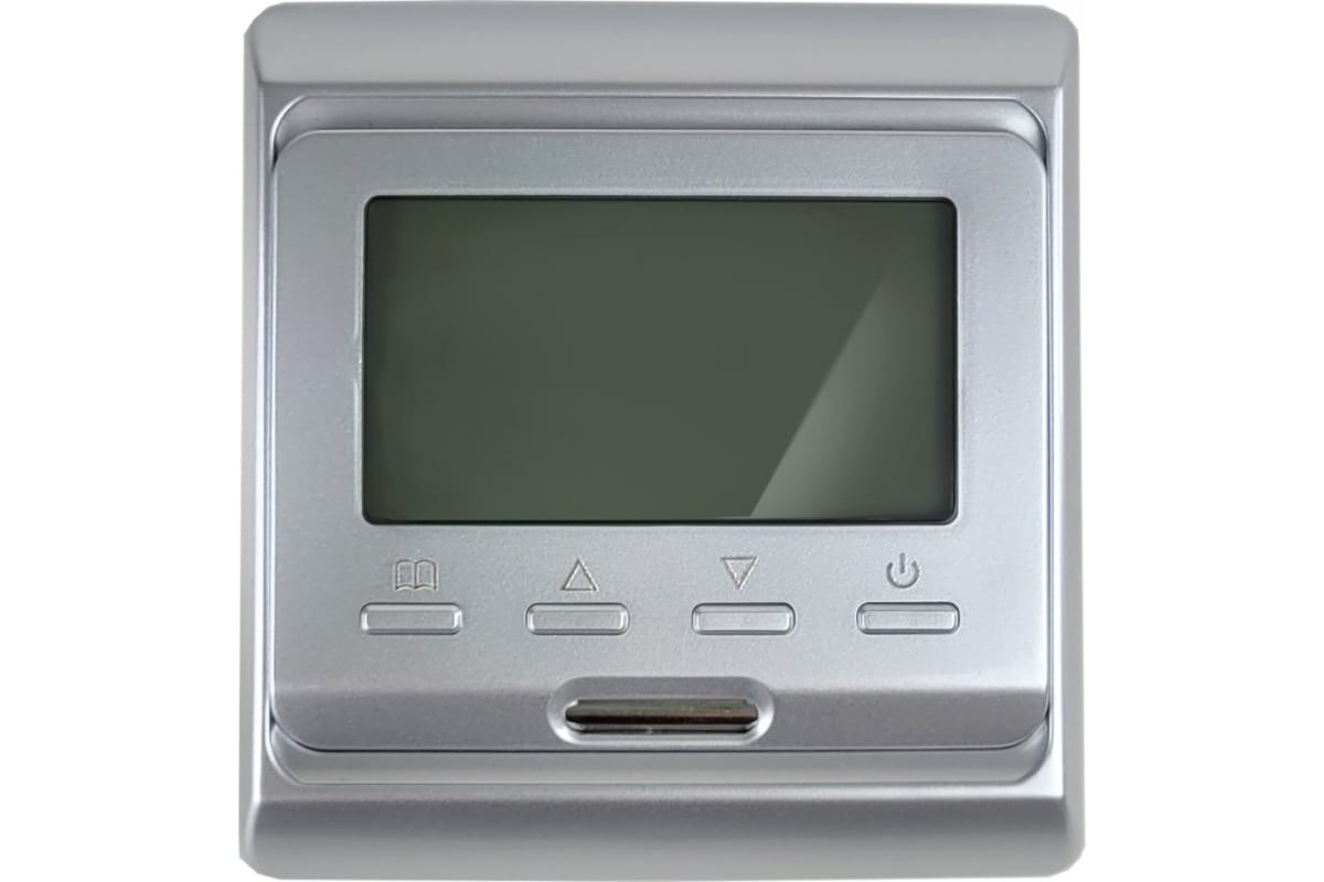 Терморегулятор встраиваемый Eastec E 51.716 silver (серебро)