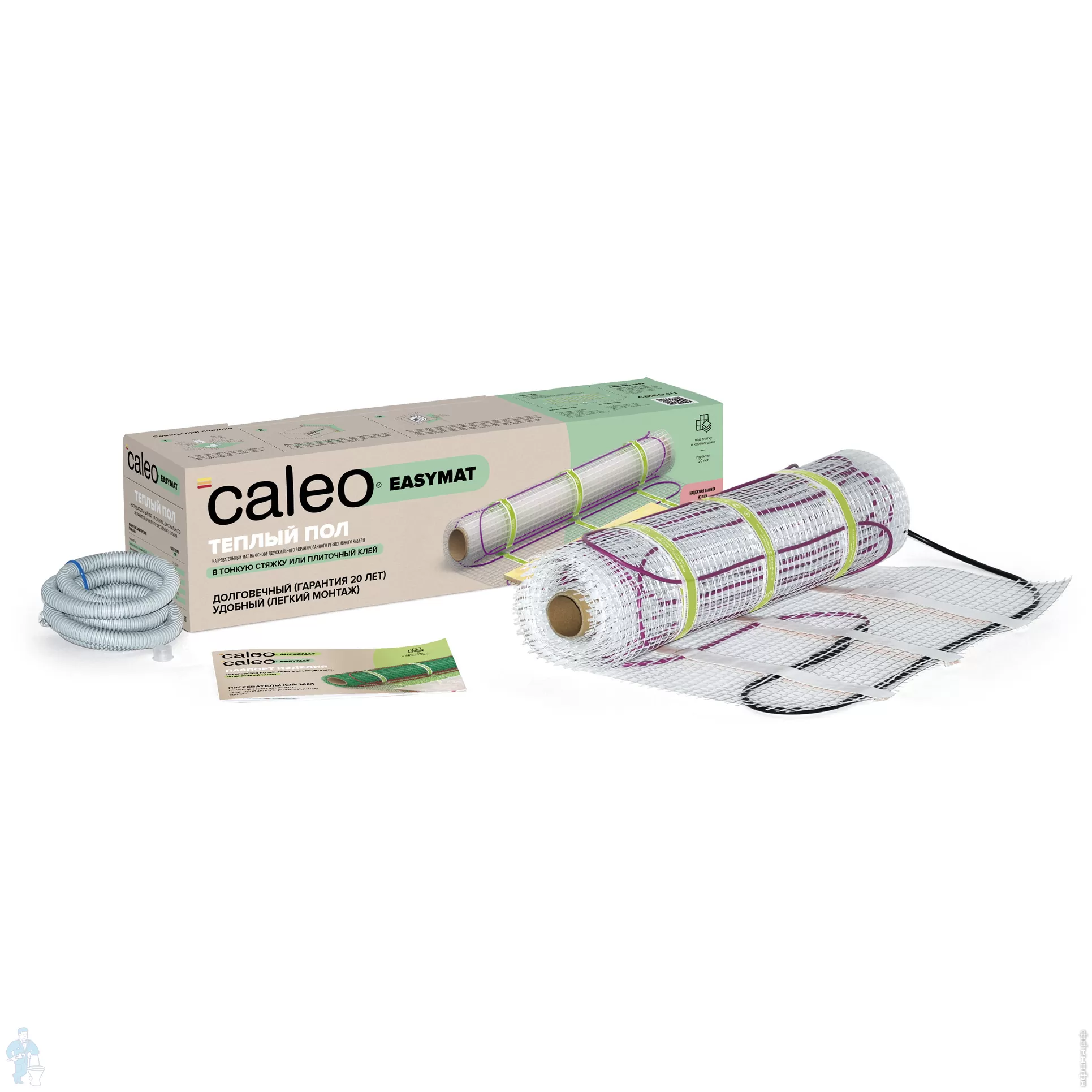 Комплект теплого пола CALEO EASYMAT 140-0,5-2,4