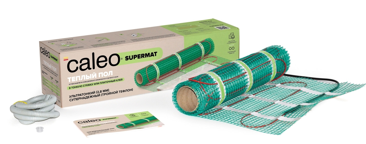 Комплект теплого пола CALEO SUPERMAT 130-0,5-6,0