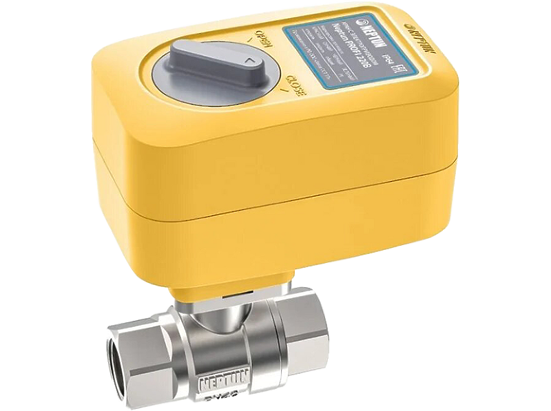 Кран с электроприводом Neptun PROFI 220В 1/2